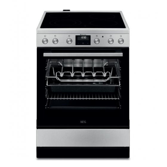 AEG CCB6443NBM Κεραμική Κουζίνα 73lt 60cm AEG CCB6443NBM Κεραμική Κουζίνα 73lt 60cm